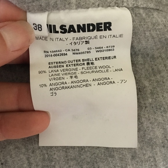 Jil Sander Wool Angora Blend Sleeveless Dress - Picture 8 of 10